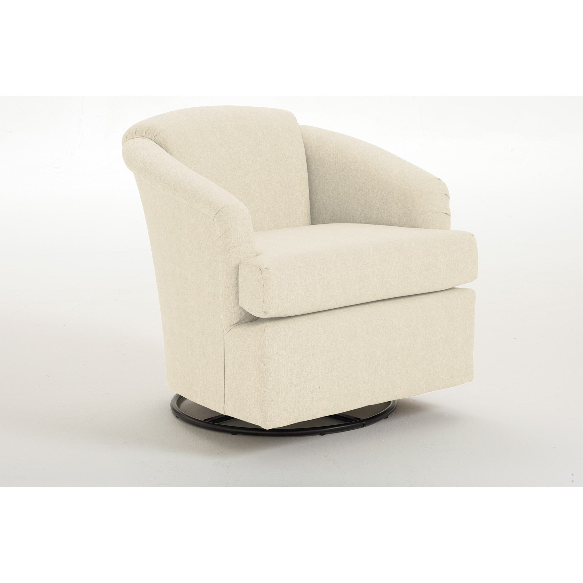 Best Home Furnishings Swivel Barrel Chairs 25671 Cass Swivel Barrel